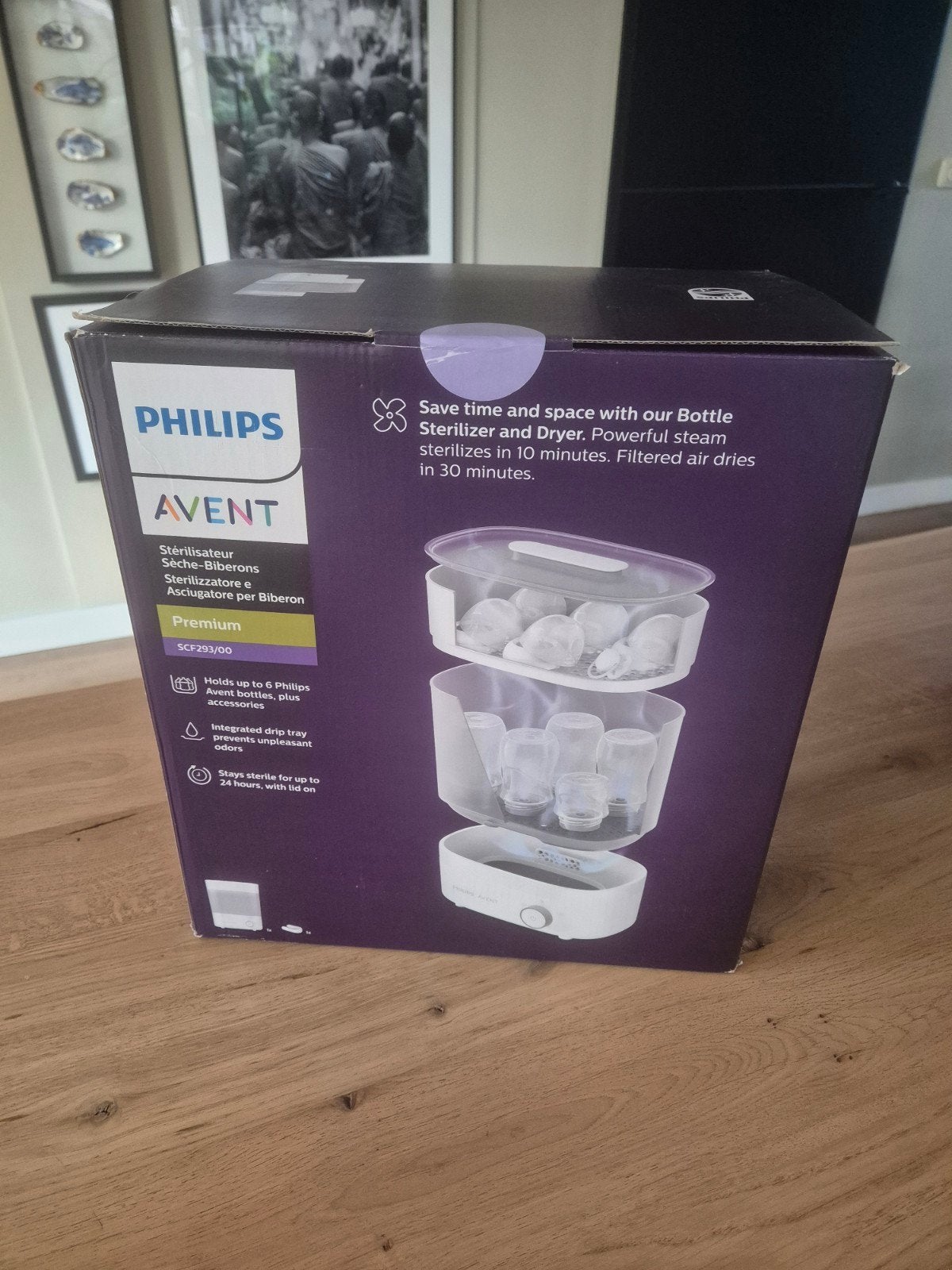 Philips Avent SCF293/00 Sterilisator en droger Nieuw in doos, Ophalen, Nieuw