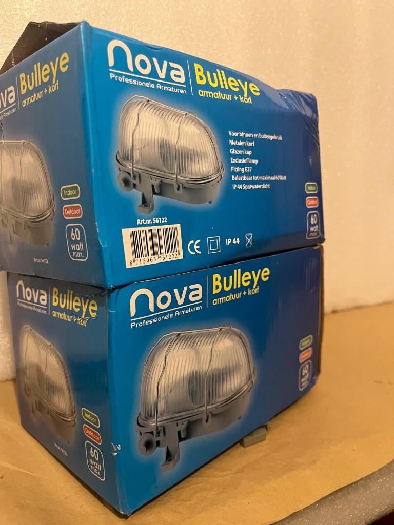 2 nieuwe identieke buiten/binnen lampen, Huis en Inrichting, Ophalen of Verzenden, Nieuw
