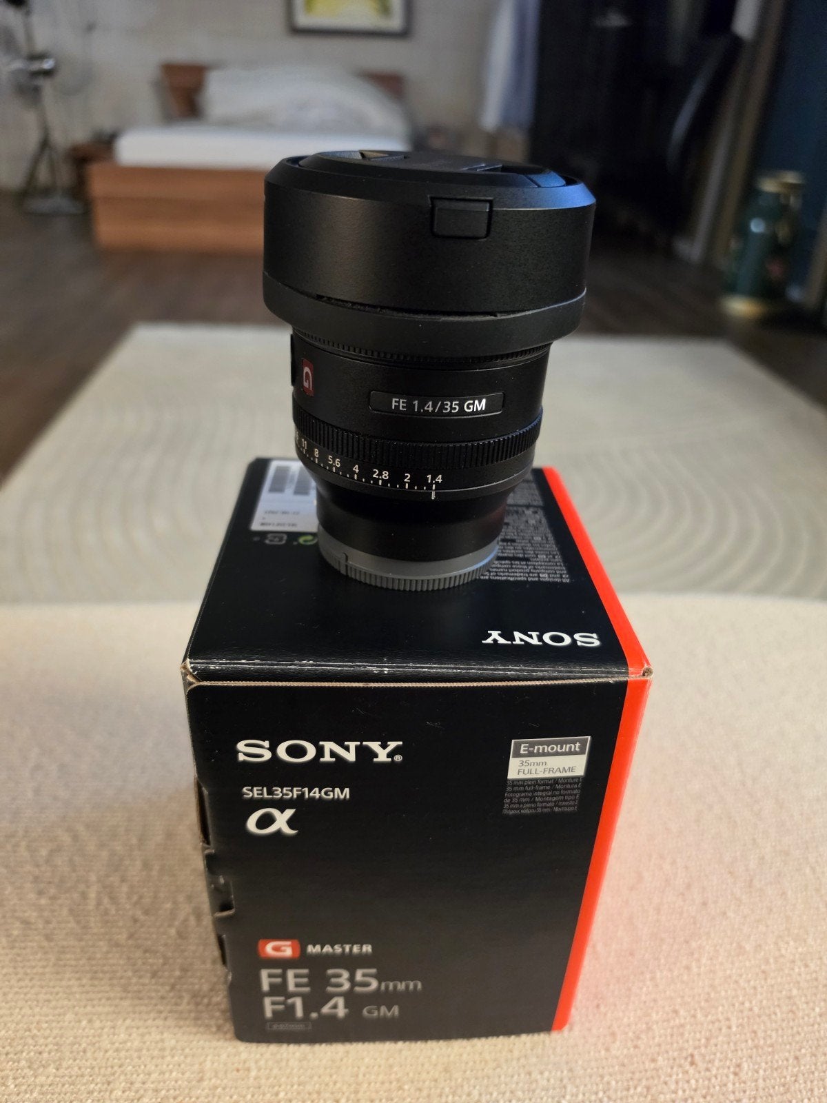 Sony FE 35mm F1.4 GM Lens - Zo goed als nieuw, Ophalen, Sony E-mount, Autofocus, Sony