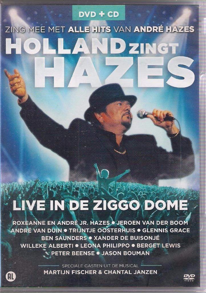DVD + CD: Holland Zingt Hazes - Live In De Ziggo Dome NIEUW, Alle leeftijden, Ophalen of Verzenden, Nieuw in verpakking