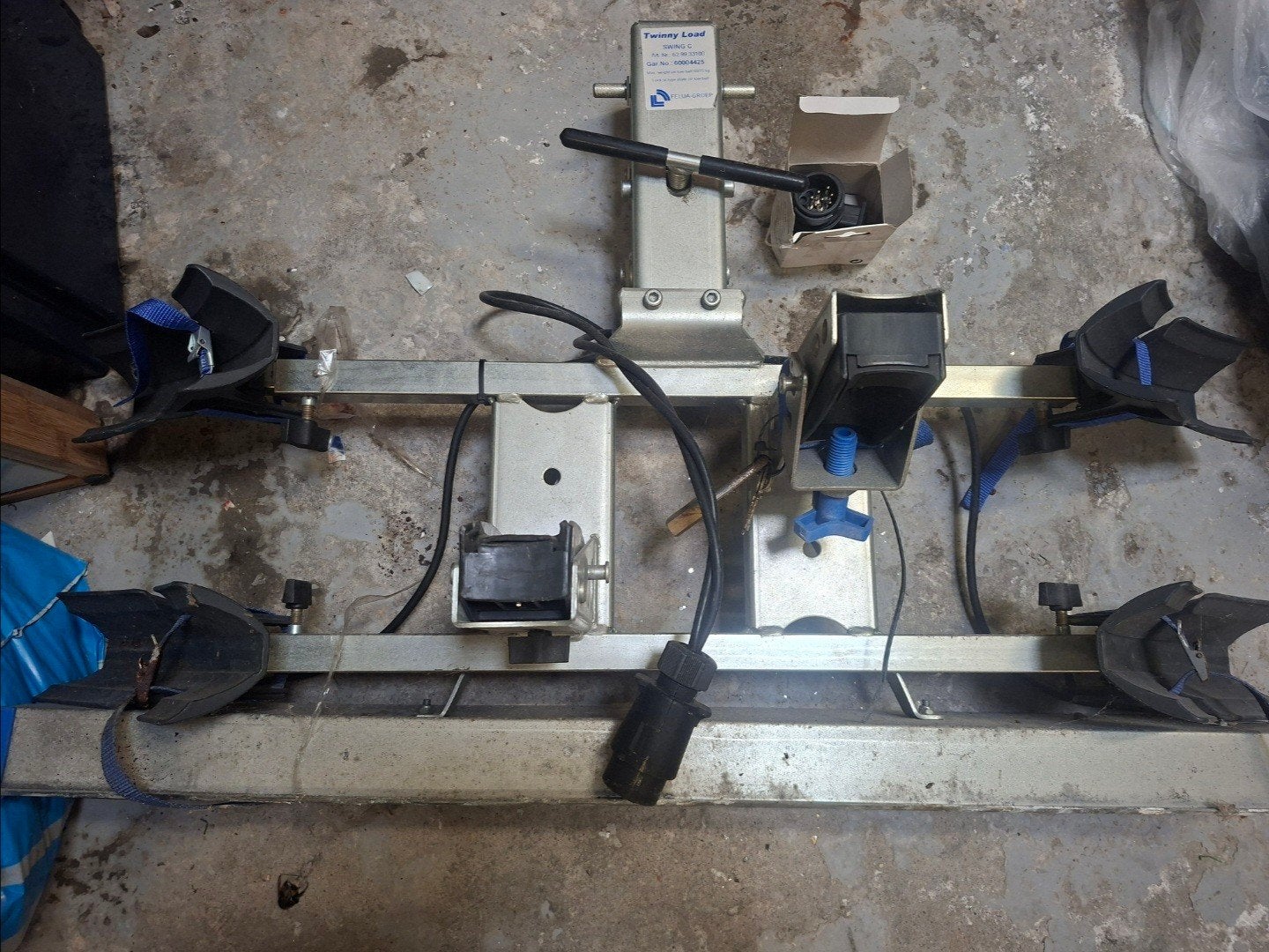 Twinny Load Swing C fietsendrager voor 2 fietsen, Ophalen, 2 fietsen, Gebruikt, Trekhaakdrager