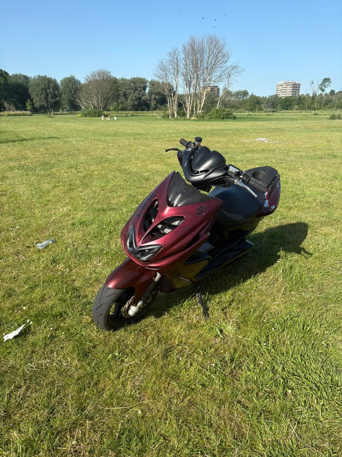 Yamaha aerox 70cc, Fietsen en Brommers, Scooters | Yamaha, Ophalen, Gebruikt, Tweetakt, Aerox
