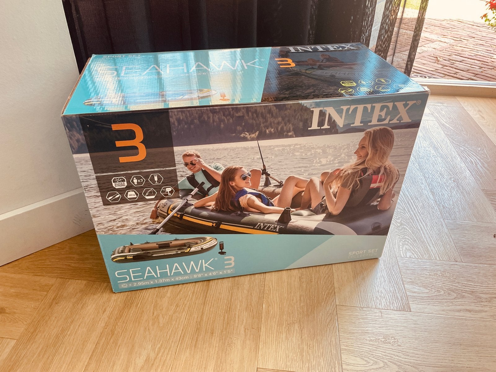 Intex Seahawk 3 opblaasboot / rubberboot - Nieuw in doos, Ophalen, Nieuw