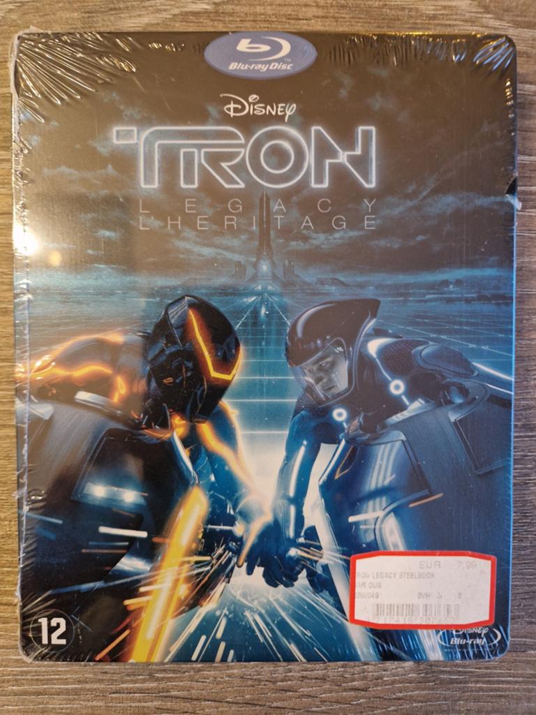 TRON: Legacy Steelbook Blu-ray - Nieuw in verpakking, Cd's en Dvd's, Blu-ray, Ophalen of Verzenden, Nieuw in verpakking, Science Fiction en Fantasy