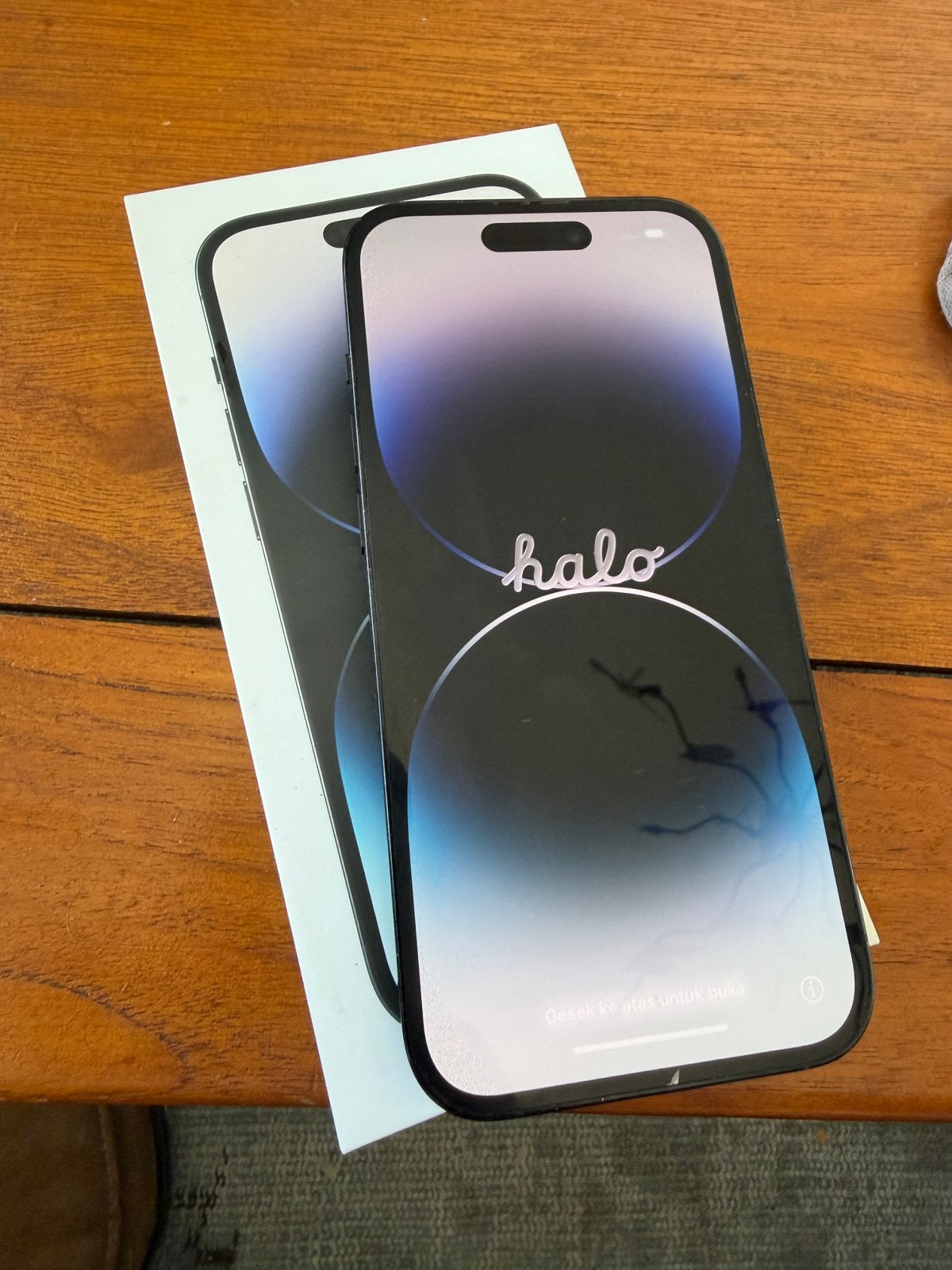 Nette Iphone 14 pro 128 GB, Telecommunicatie, Mobiele telefoons | Apple iPhone, Ophalen, Zwart, Zo goed als nieuw, 128 GB