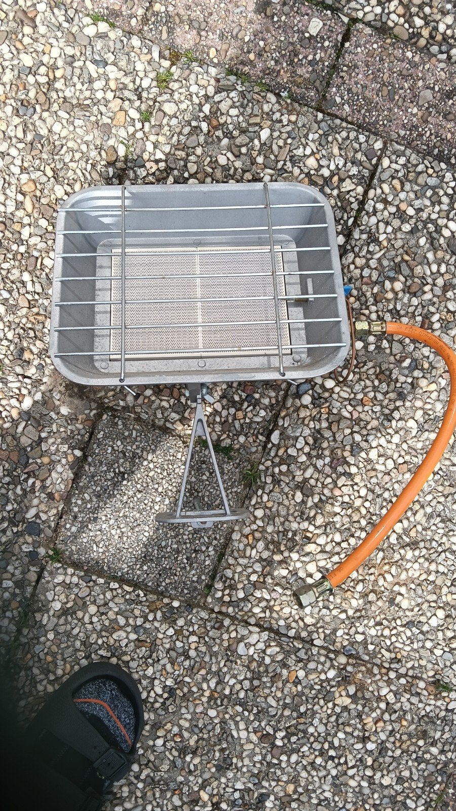 Einhell keramische gashaeter voor gasfles, Ophalen