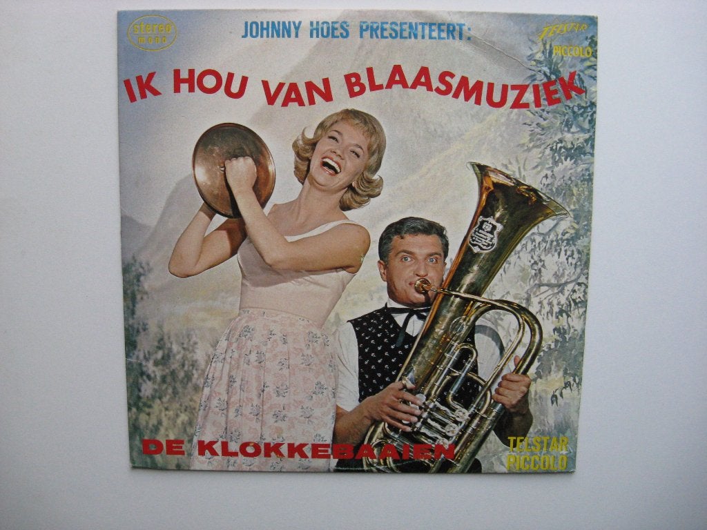 Johnny Hoes Presenteert ik hou van Blaasmuziek, Ophalen of Verzenden, Zo goed als nieuw, 12 inch