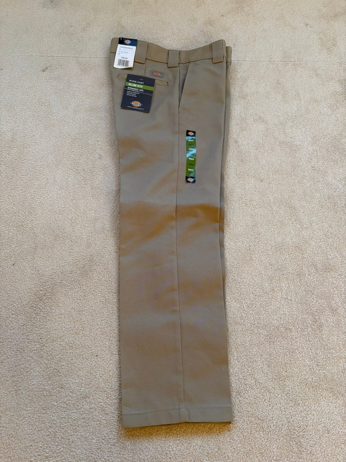 Dickies straight pants 29x30, Ophalen of Verzenden, Nieuw, Maat 46 (S) of kleiner, Beige