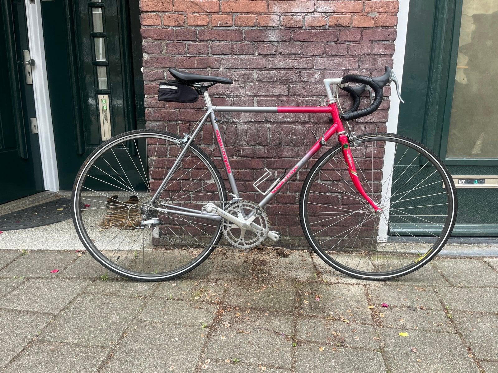Koga Miyata hardlite FM-2  maat 54 met nieuwe onderdelen, Ophalen, Gebruikt, Staal, 57 tot 61 cm
