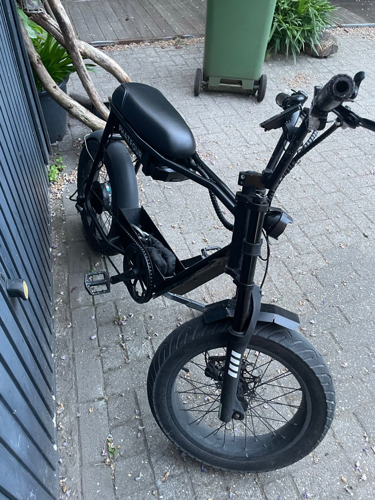 Phatfour FLS+ E-bike Zwart - Goede Staat, Accu aandachtspunt, Overige merken, Minder dan 30 km per accu, Gebruikt, Ophalen of Verzenden