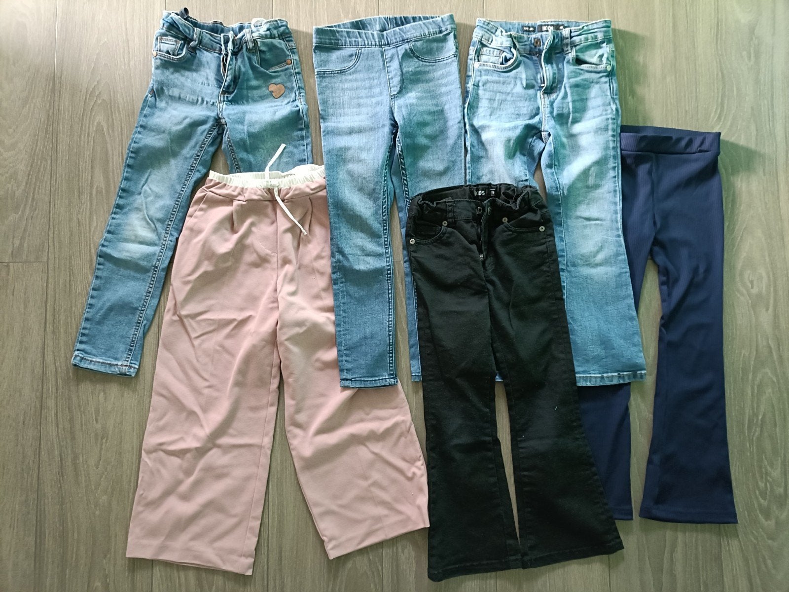 Pakket broeken meisje maat 116, Kinderen en Baby's, Kinderkleding | Kinder-kledingpakketten, Ophalen of Verzenden, Gebruikt, Maat 116