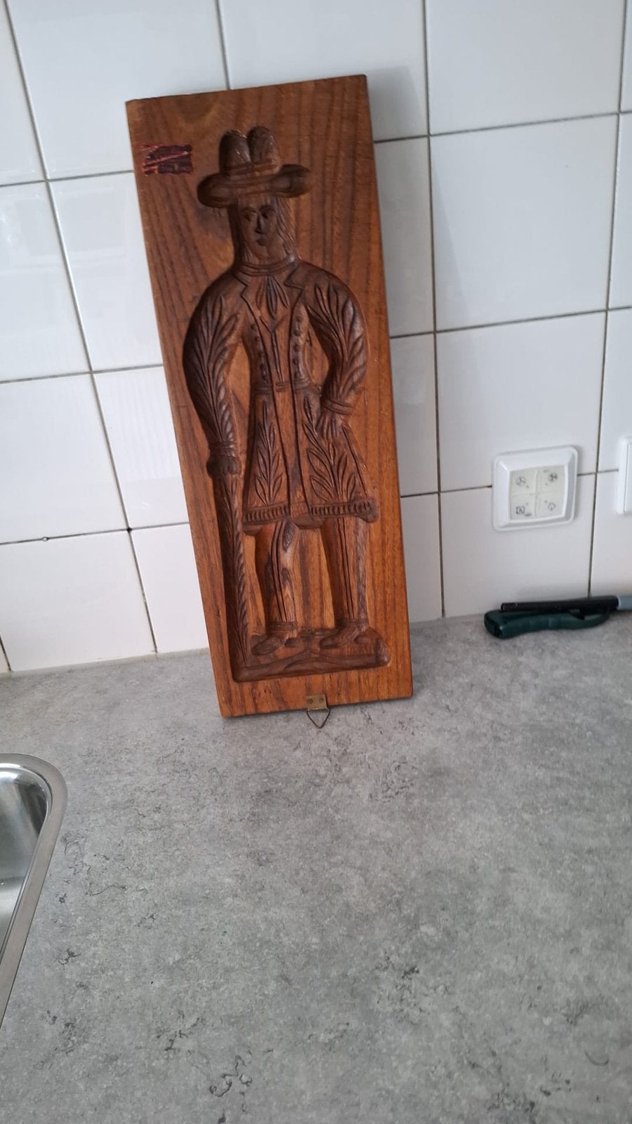 Speculaas plank, Ophalen