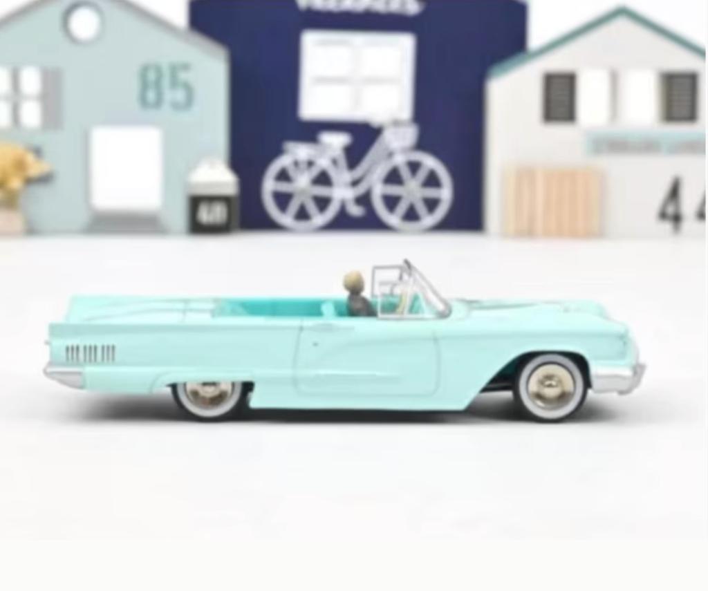Ford Thunderbird 1960 BLAUW NOREV / DINKY 1:43 ref. CL2712, Verzenden, Nieuw, Auto, Norev