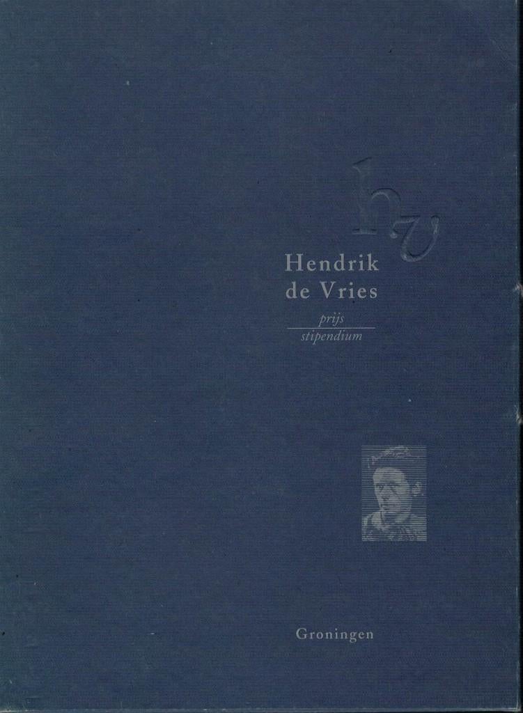 Hendrik de Vries Prijs / Stipendium., Ophalen of Verzenden, Zo goed als nieuw