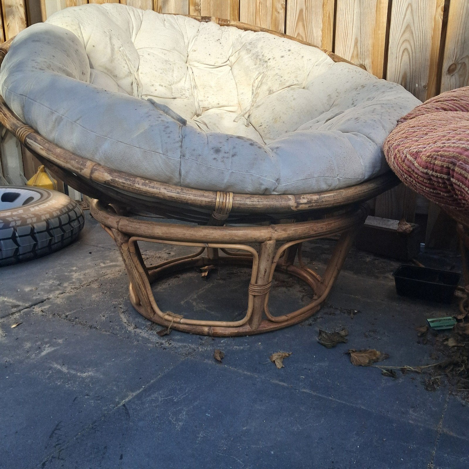 papasan stoelen!!, Ophalen of Verzenden, Gebruikt, Rotan, Loungeset