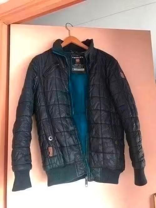 Donker blauwe twinlife jas maat 164, Ophalen of Verzenden, Zo goed als nieuw, Meisje, Jas
