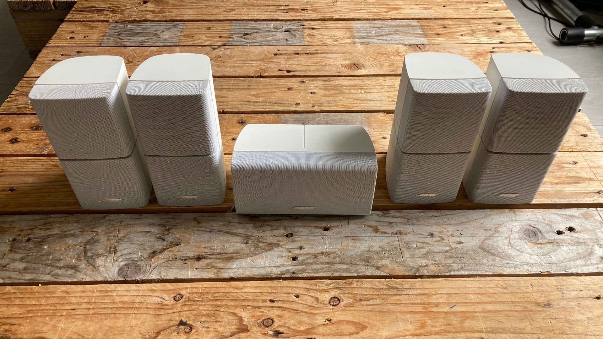 Set van 5 bose dubbel cubes nog echt wit, Overige merken, -, -, 70 watt of meer