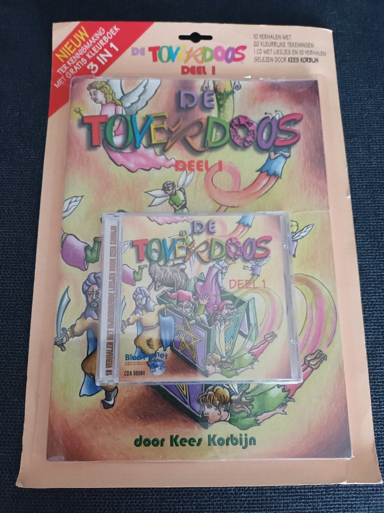 3 IN 1 - DE TOVERDOOS . DEEL 1 - door Kees Korbijn, Cd's en Dvd's, Ophalen of Verzenden, Nieuw in verpakking