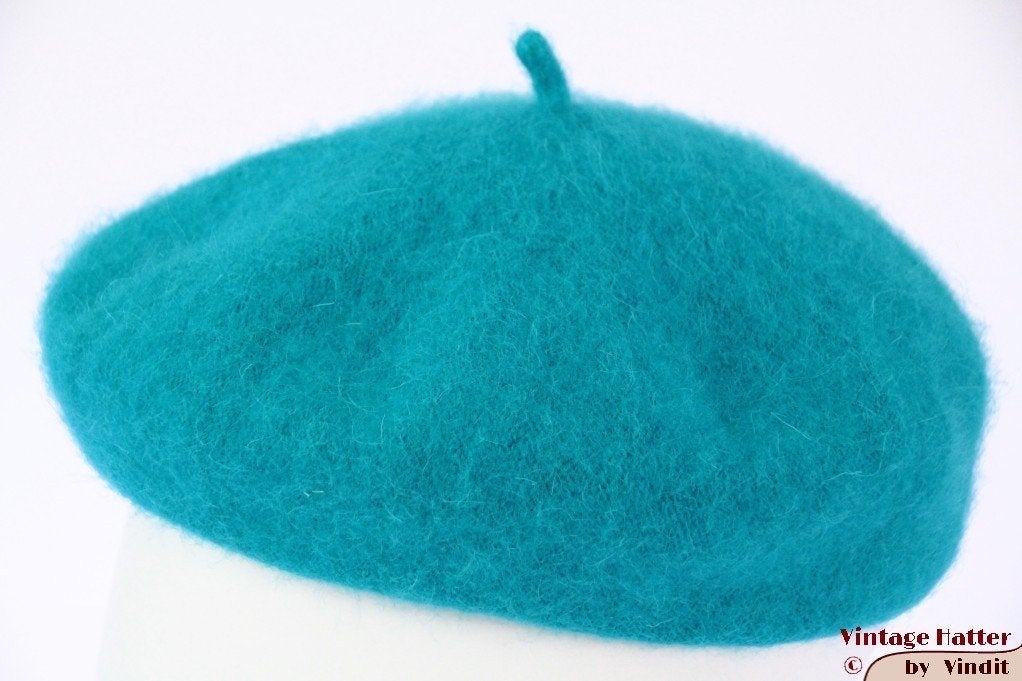 Alpino Baret turkoise blauw geweven 54-59 NIEUW 1 size fits, Ophalen of Verzenden, Nieuw, Maat 38/40 (M), Muts