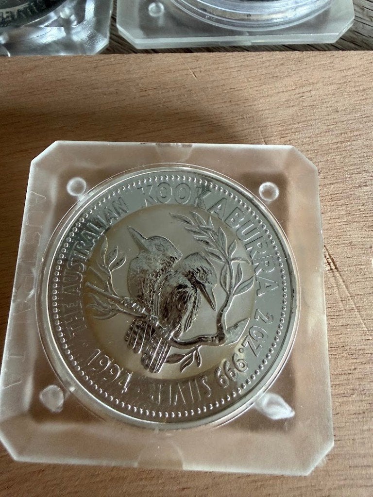 Kookaburra 2 oz 1994, Verzenden, Zilver