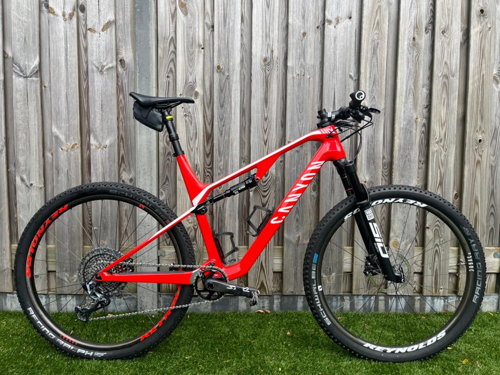 Canyon Lux CF 8 2021 XL, Carbon wielset, Rock Shox SID, drop, Fietsen en Brommers, Fietsen | Mountainbikes en ATB, Gebruikt, 57 cm of meer