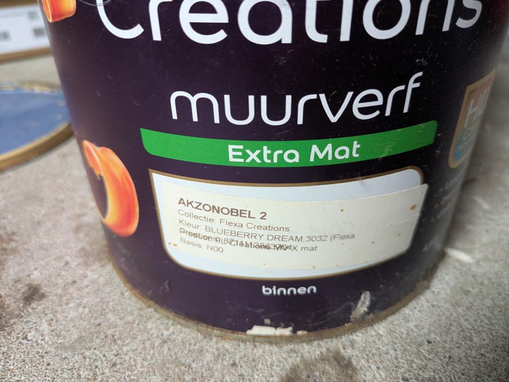 Flexa Creations Muurverf Extra Mat - Blueberry Dream, Ophalen