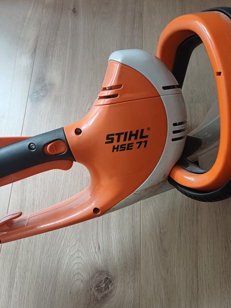 Stihl HSE 71 elektrische heggenschaar, Ophalen of Verzenden, Gebruikt, Elektrisch, Stihl