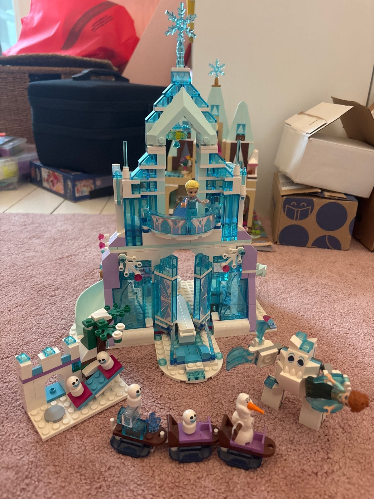 LEGO Disney Frozen Elsa's Magische Ijspaleis 41148, Ophalen of Verzenden, Gebruikt, Overige merken