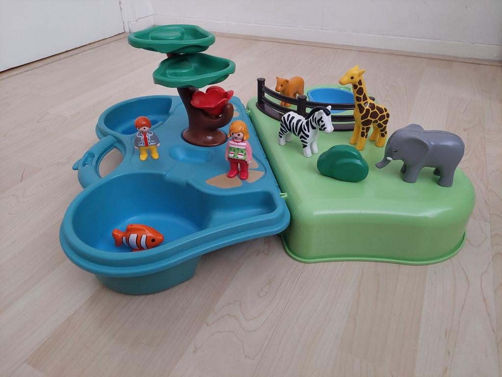 Playmobil 123, Meeneem dierentuin, Kinderen en Baby's, Speelgoed | Playmobil, Ophalen of Verzenden, Gebruikt
