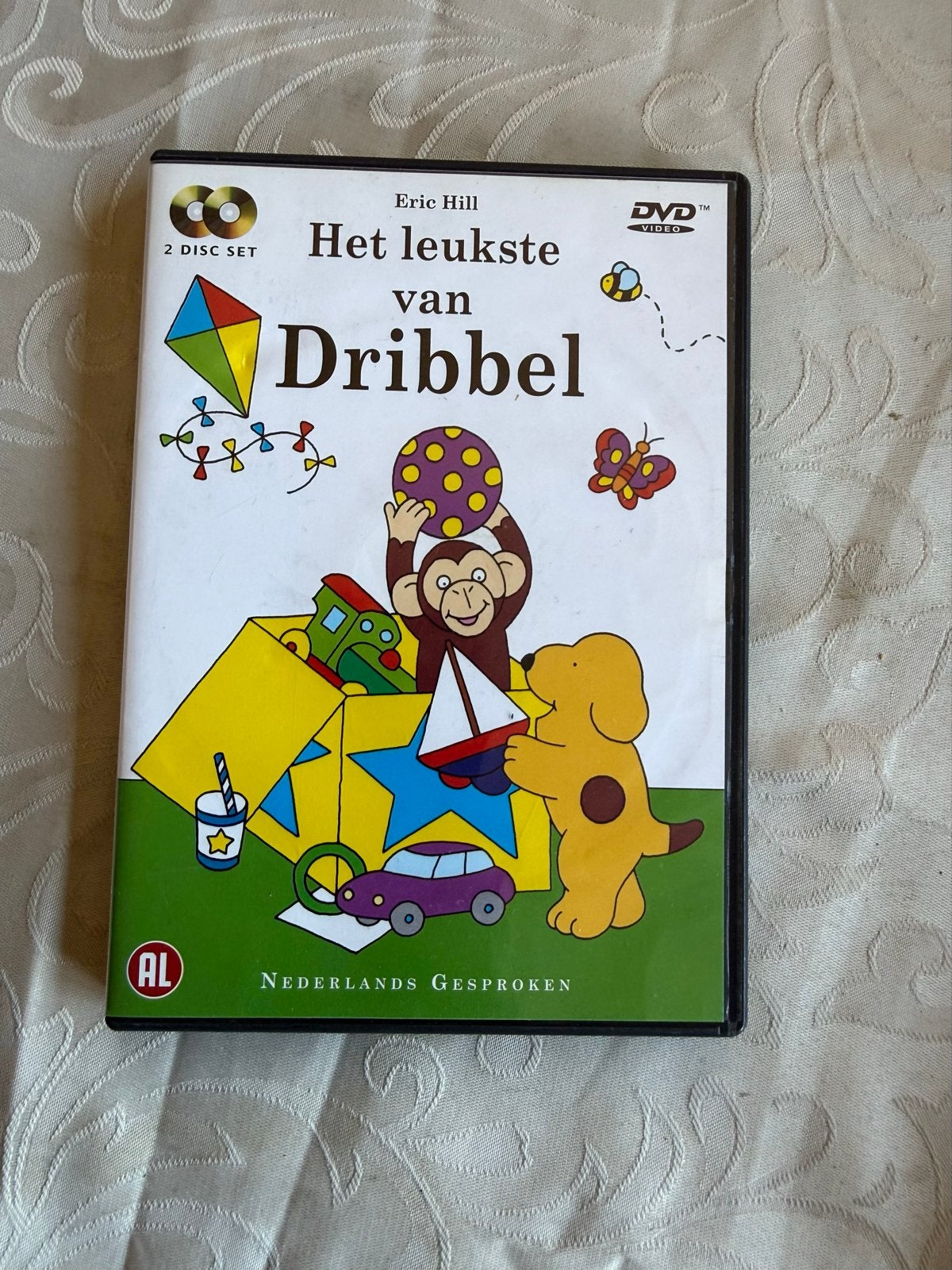 Het leukste van Dribbel - 2 Disc Set DVD, Cd's en Dvd's, Gebruikt, Verzamelbox, Alle leeftijden, Familie