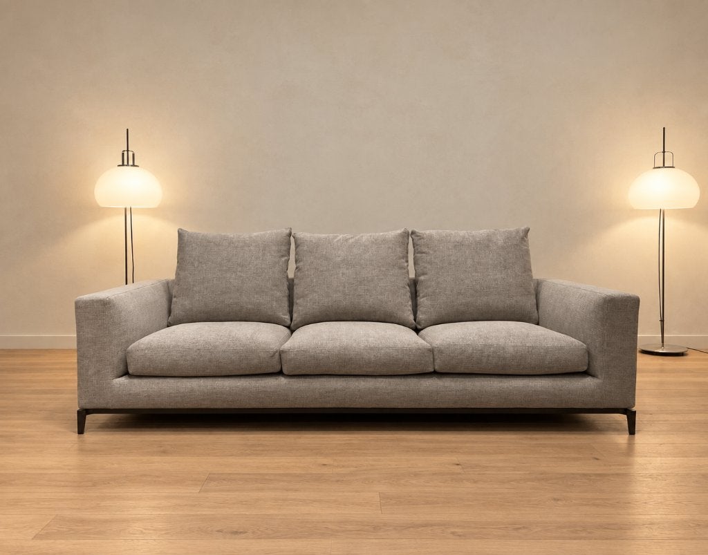 NIEUW Minotti Andersen 3/4-Zits + GARANTIE | NP €12.500, Minotti, Nieuw, 75 tot 100 cm, Www.designplaats.nl