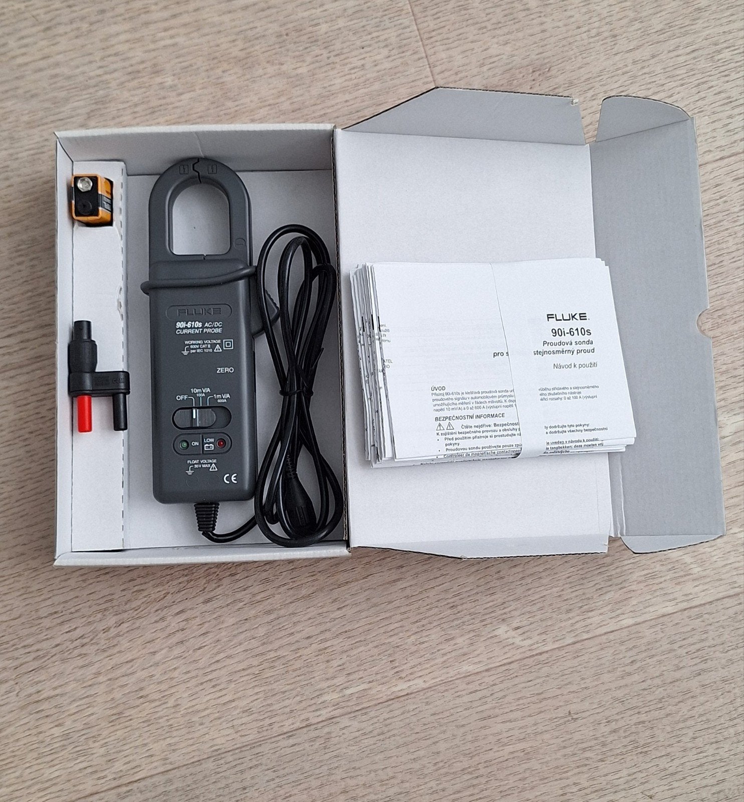 Fluke 90i-610s Stroomtang voor oscilloscoop, Ophalen of Verzenden, Nieuw, Overige meters