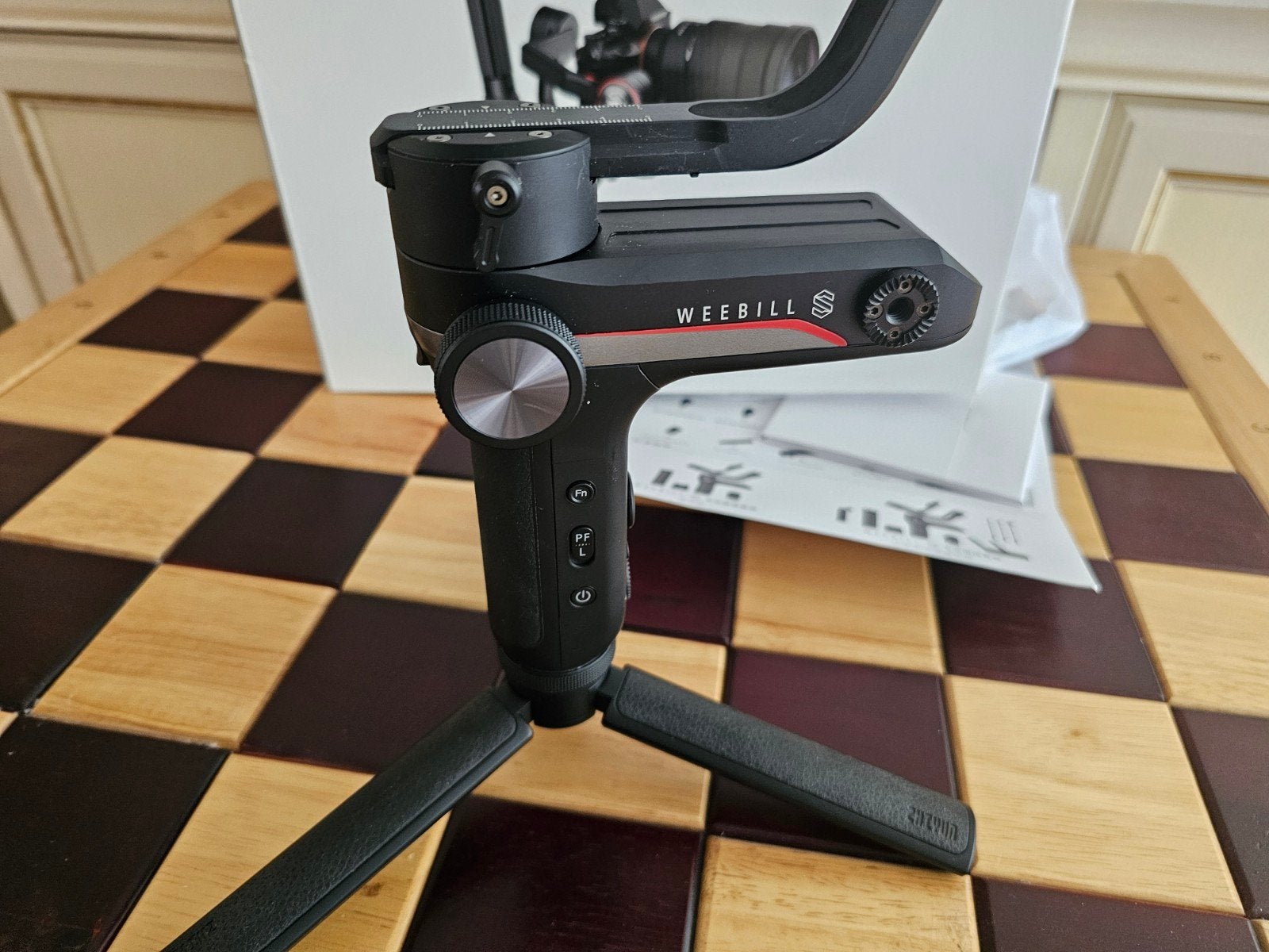 Zhiyun Weebill S Gimbal met quick release setup, Zhiyun, Gimbal, Ophalen of Verzenden, Zo goed als nieuw