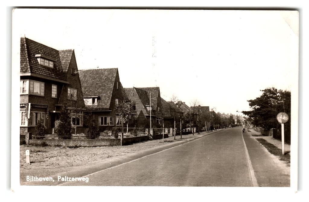Bilthoven, Paltzerweg, Verzamelen, Ansichtkaarten | Nederland, Gelopen, Utrecht, 1940 tot 1960, Verzenden