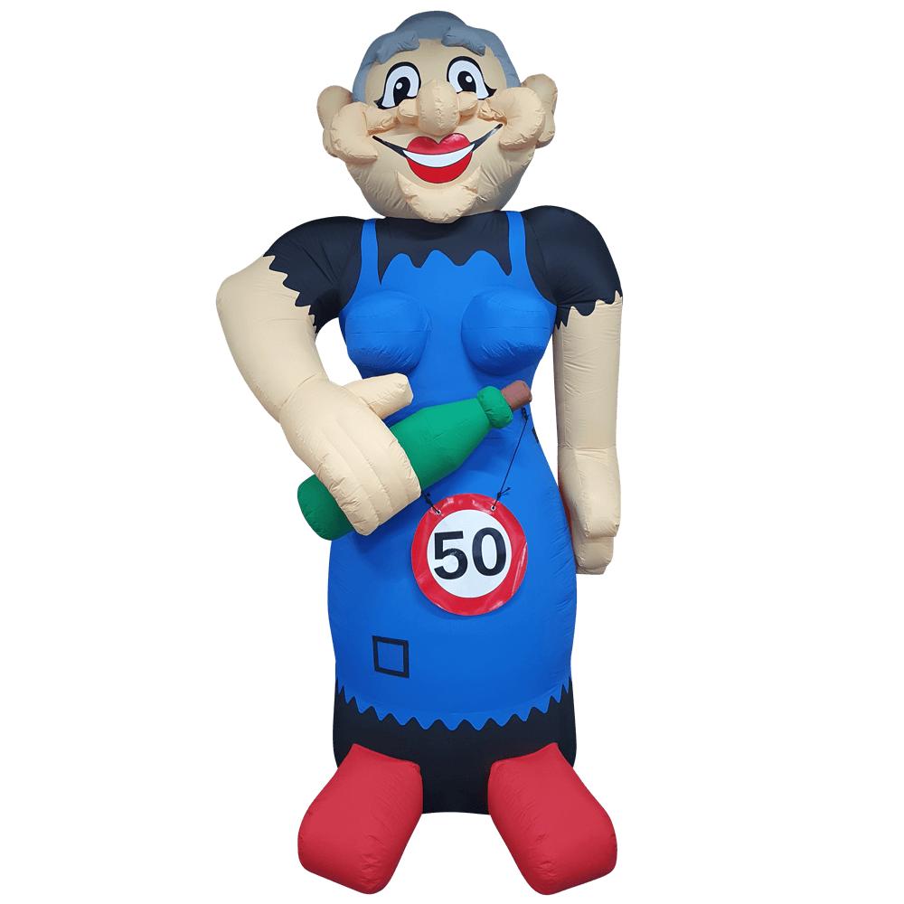 Sarah opblaaspop te huur –  Harbrinkhoek, Ophalen, Zo goed als nieuw, Abraham of Sarah