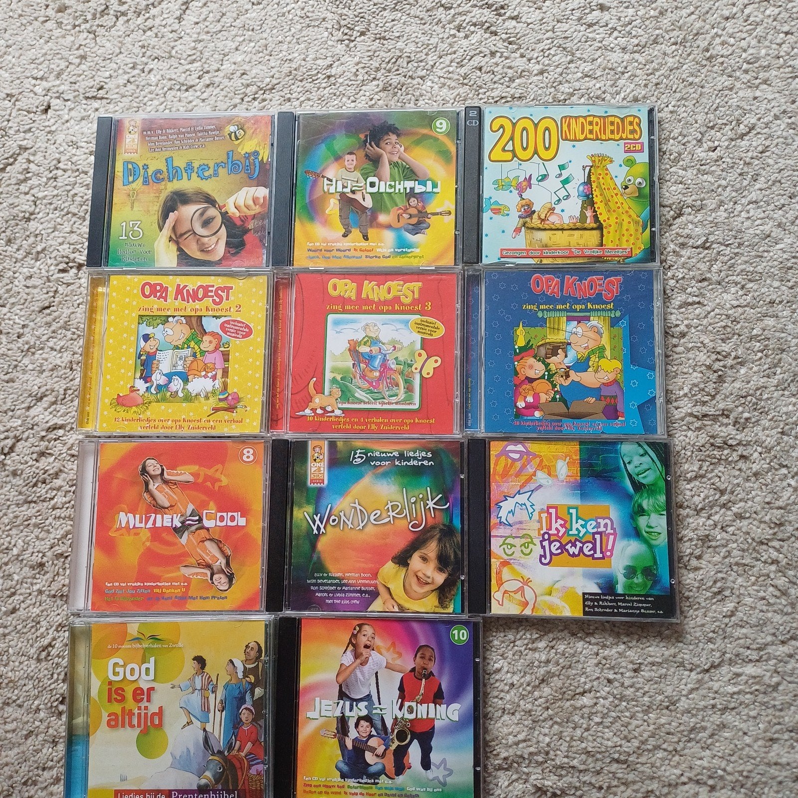 11 Christelijke Kinder CD's - Vaste prijs, Ophalen of Verzenden, Zo goed als nieuw