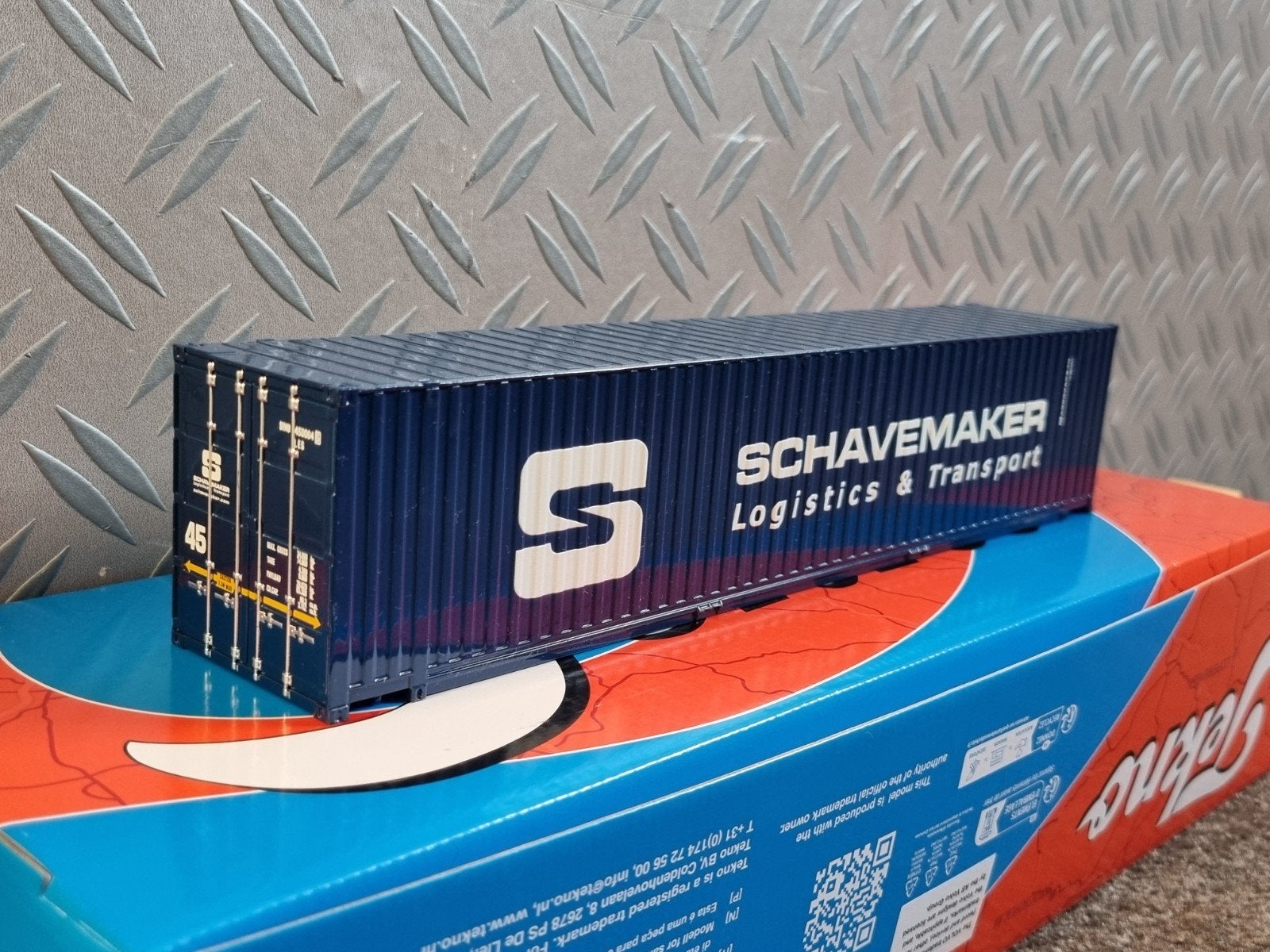 Schavemaker 45FT container., Hobby en Vrije tijd, Modelauto's | 1:50, Ophalen of Verzenden, Nieuw, Bus of Vrachtwagen, Overige merken
