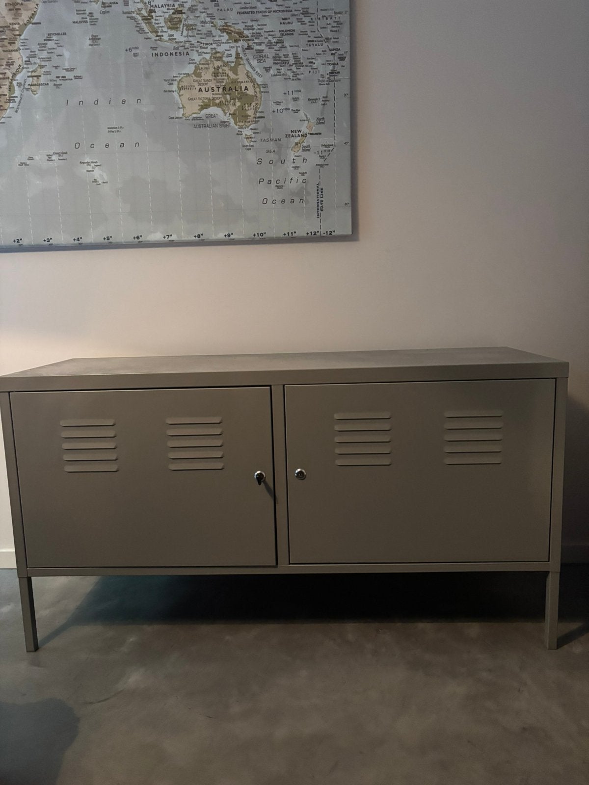Ikea PS grijs 119 x 63 hoog x 40 diep, Ophalen, Gebruikt