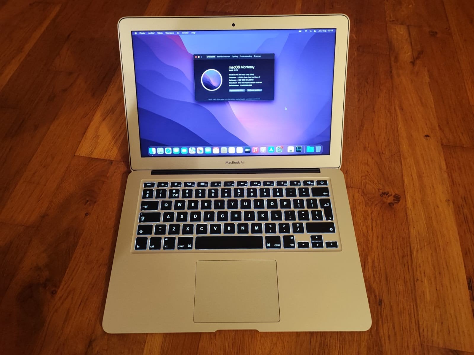 Mac Book Air 2015, Ophalen, 13 inch, MacBook Air, Minder dan 2 Ghz