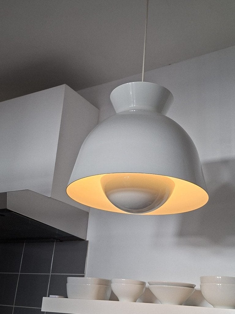 Hanglamp groot formaat merk Retrofurnish, Huis en Inrichting, Lampen | Hanglampen, Metaal, E27 (groot), Ophalen of Verzenden, Vintage-retro
