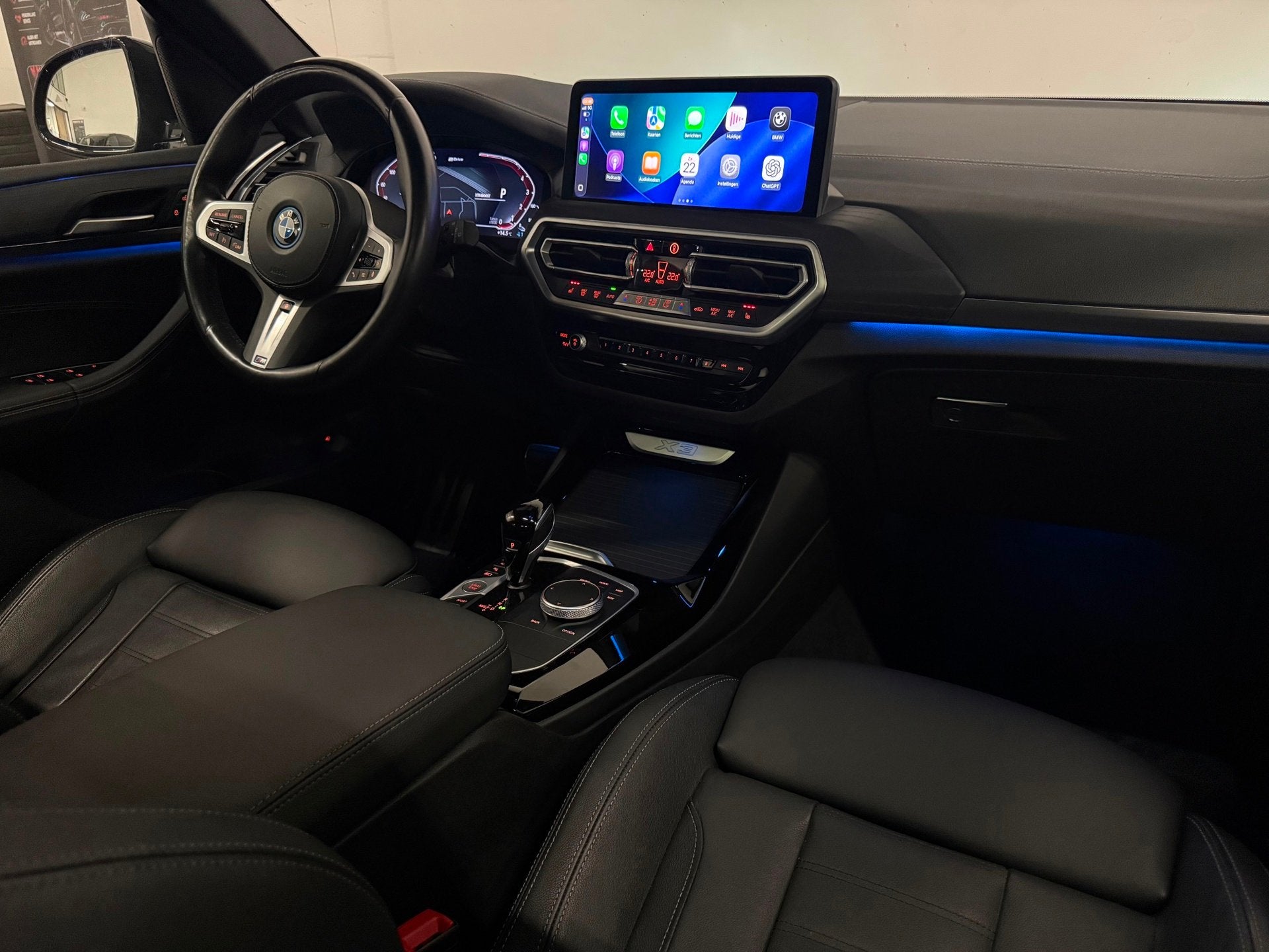 BMW X3 XDrive30e High Executive M Sport Leder Pano Headup 29, Automaat, 1998 cc, Gebruikt, Zwart