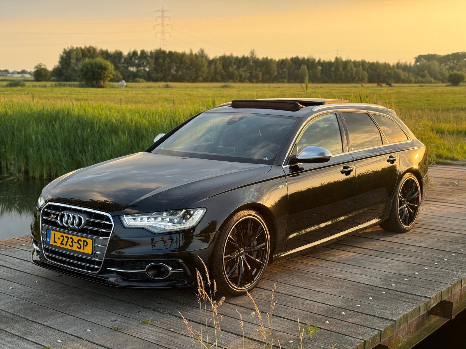 Audi S6 420pk Quattro S Tronic 2012 Zwart
