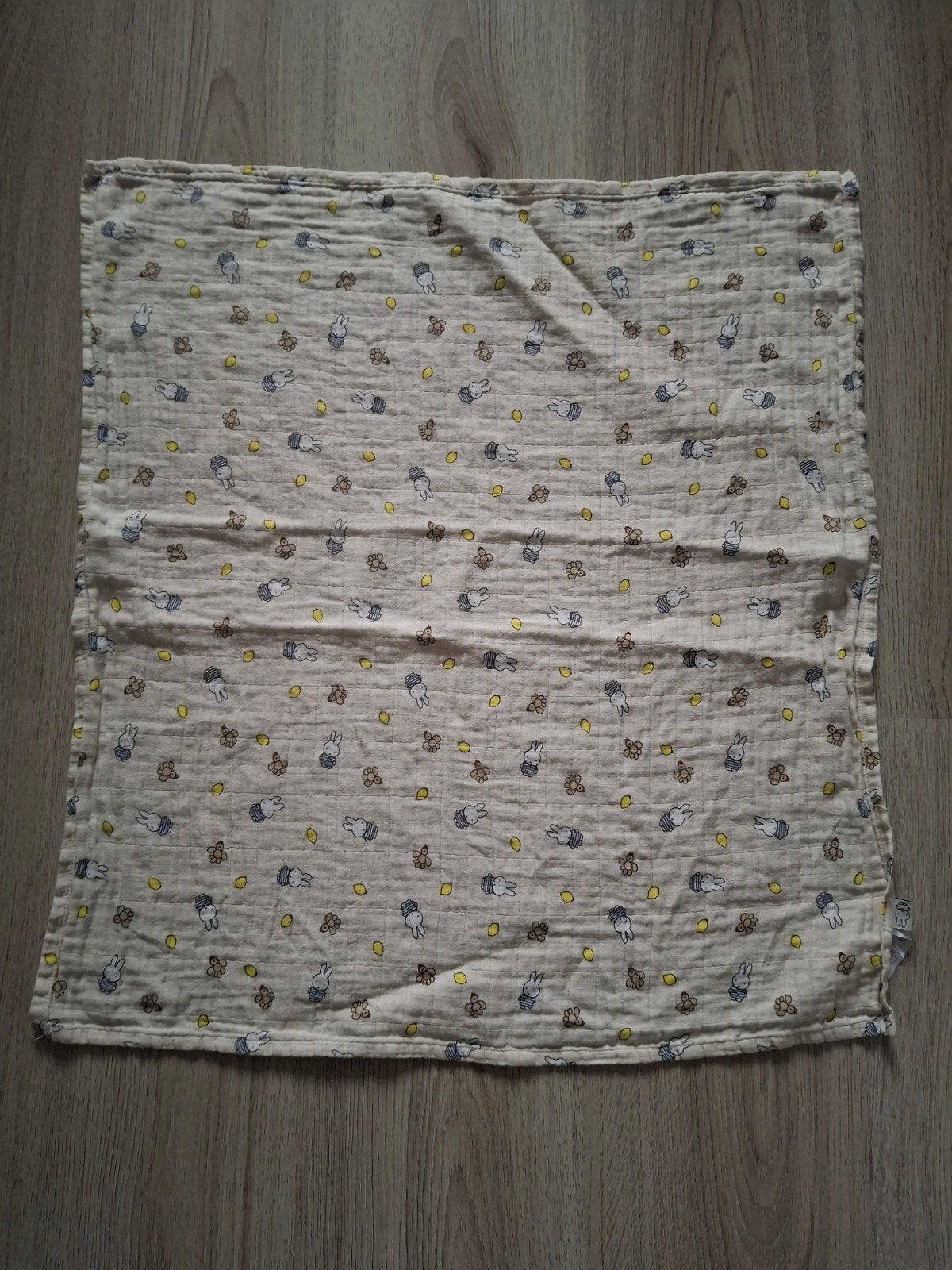 Hydrofiele doek Hema Nijntje 60x60cm 100% biologisch katoen, Ophalen of Verzenden, Gebruikt