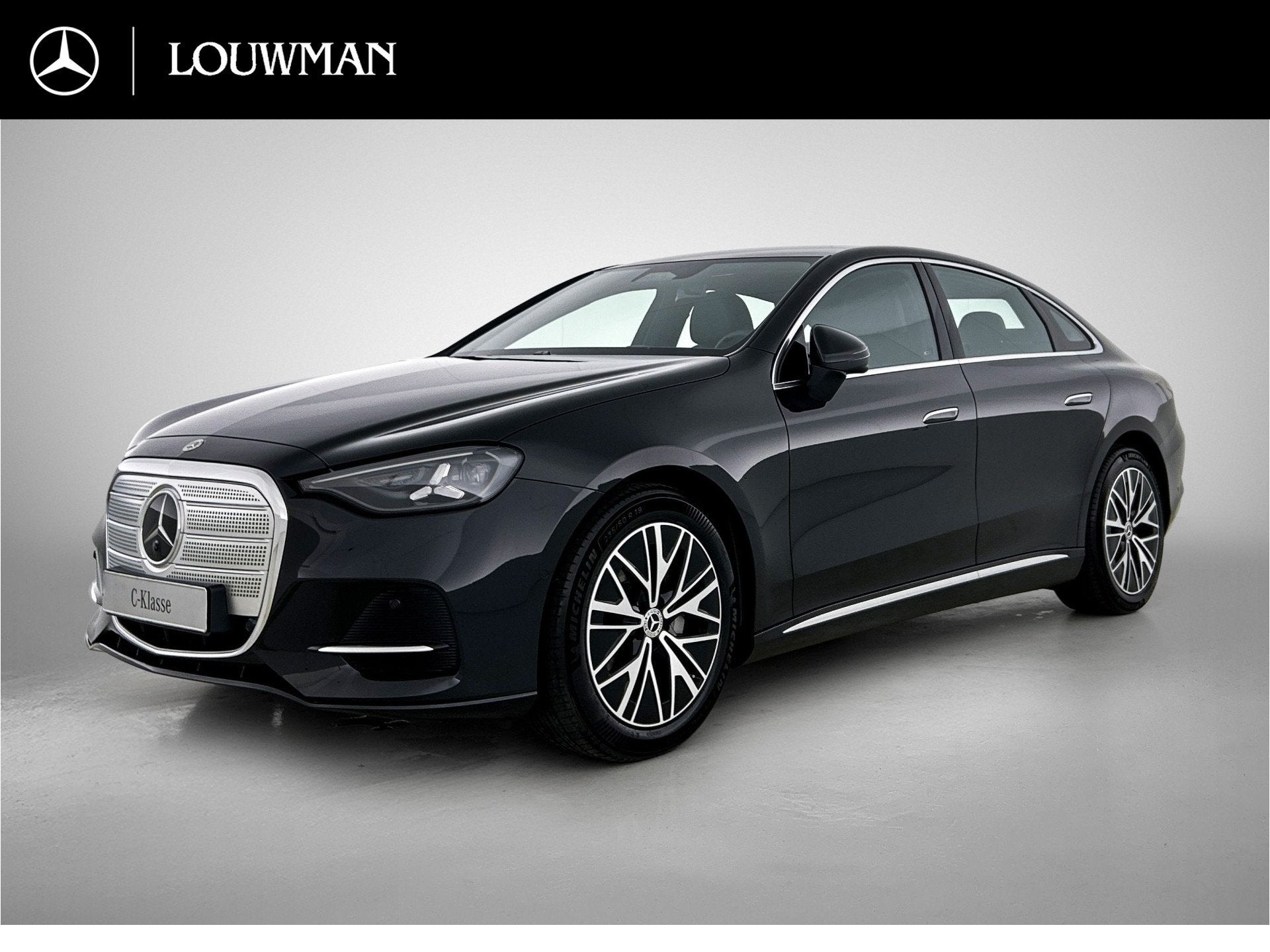 Mercedes-Benz C-Klasse 400 4MATIC Business Solution Luxury 9, 2460 kg, Zwart, 489 pk, Sedan