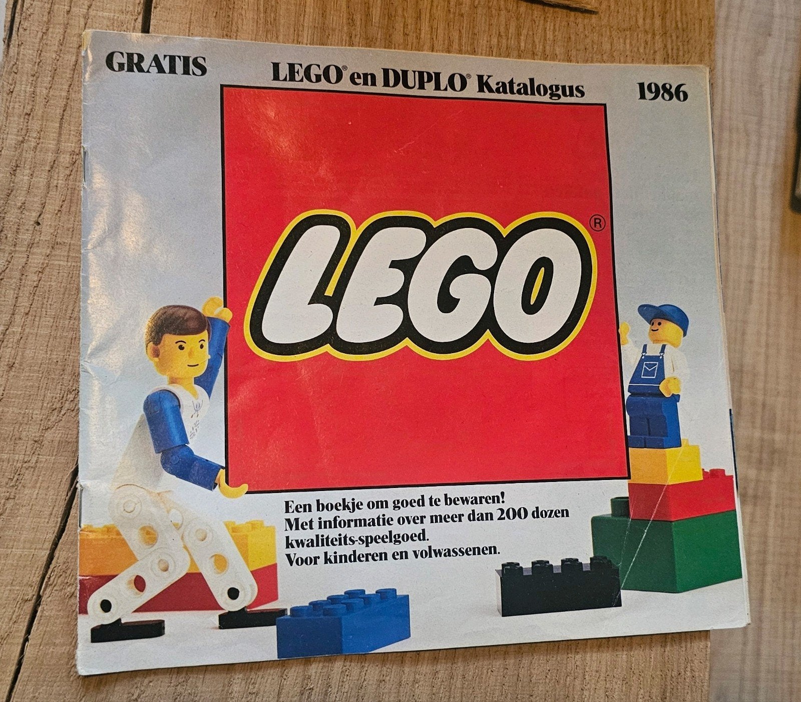 Lego en Duplo katalogus 1986, Ophalen of Verzenden, Zo goed als nieuw