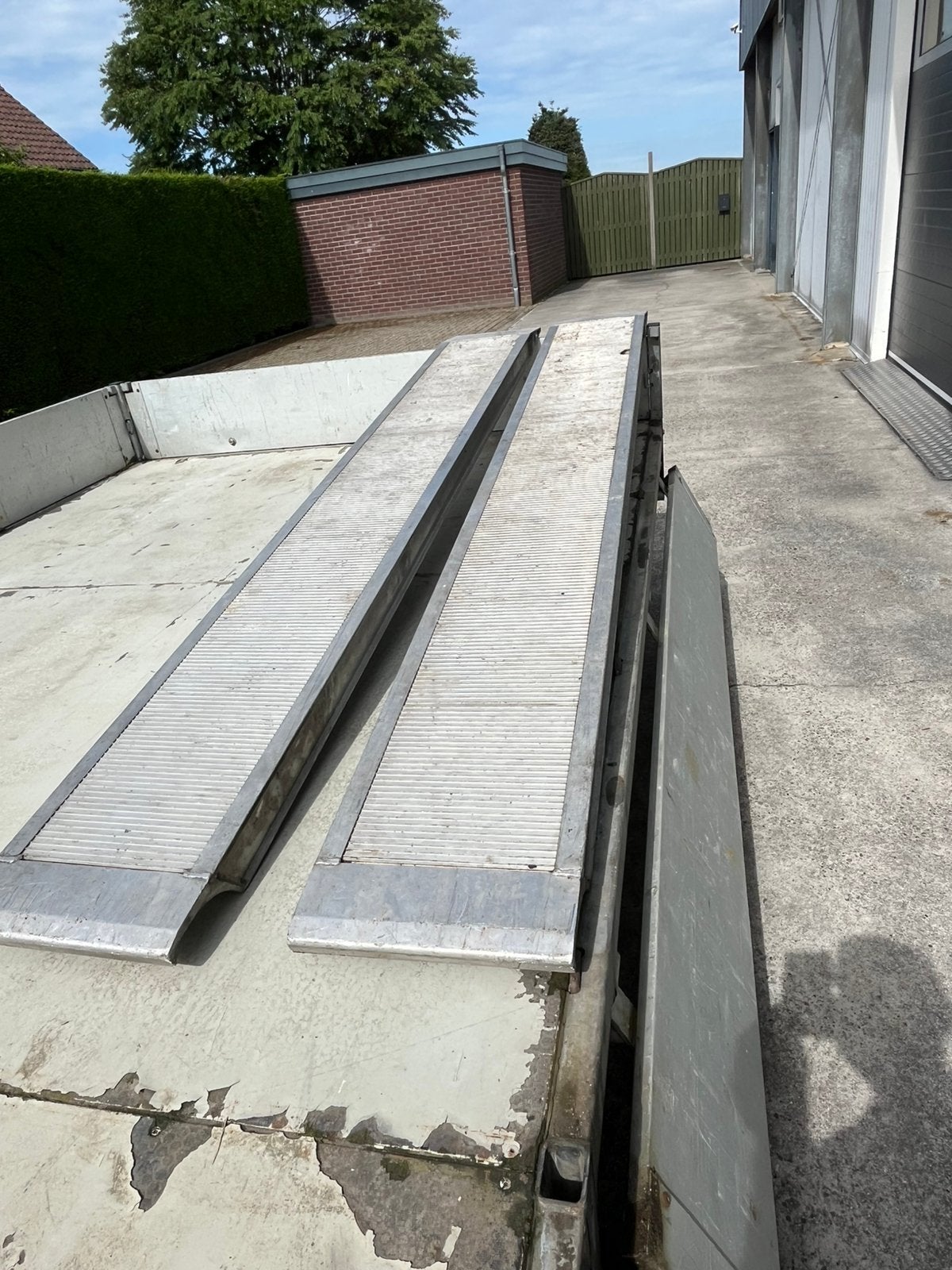 Oprijplaten, Tuin en Terras, Overkappingen, Ophalen of Verzenden, Zo goed als nieuw, Carport