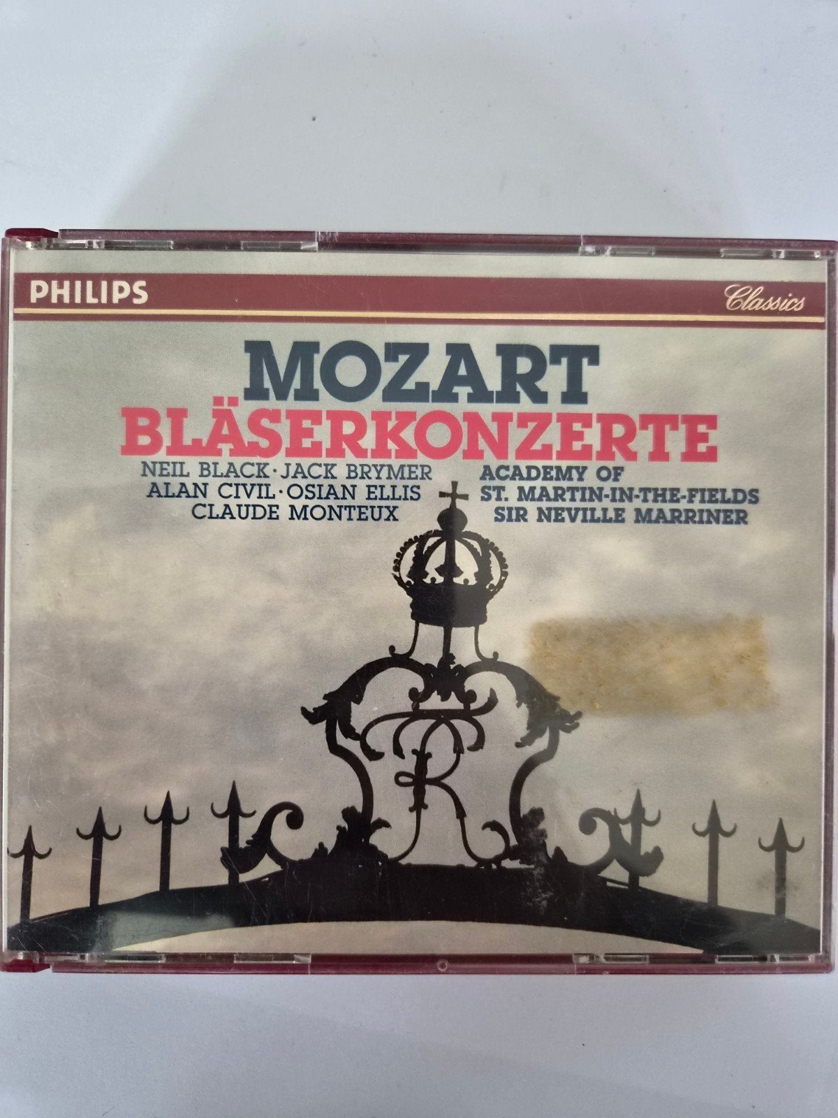 Mozart Bläserkonzerte - Philips Classics CD, Gebruikt, Mozart, Soloconcert, Ophalen of Verzenden