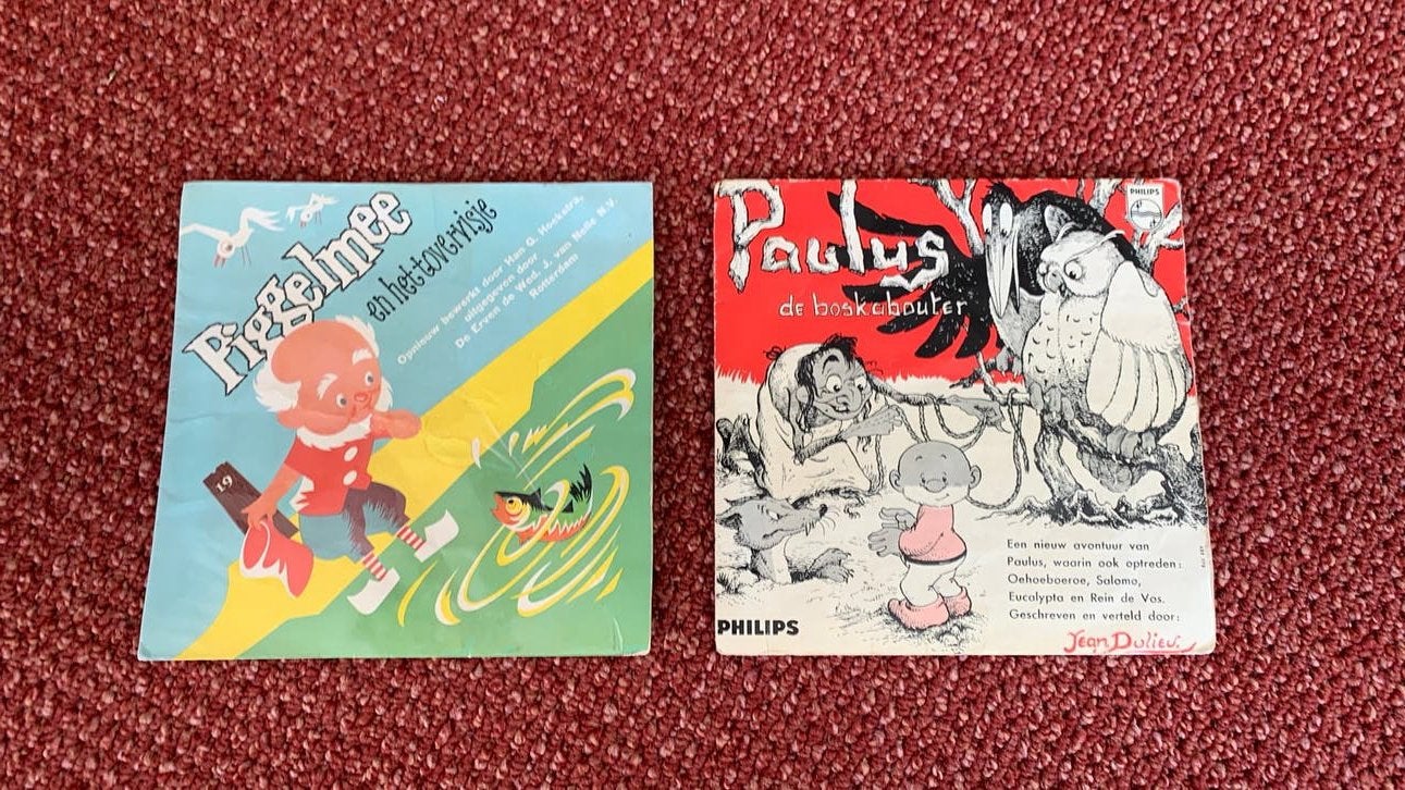 Singles Piggelmee en Paulus de boskabouter, Cd's en Dvd's, Ophalen of Verzenden
