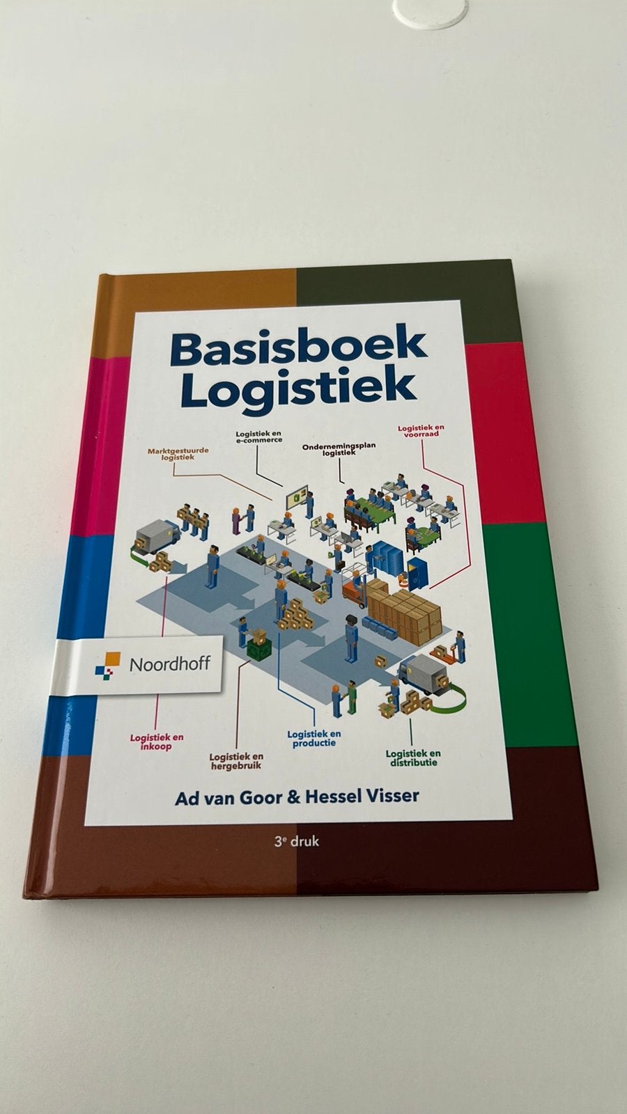 Basisboek Logistiek, Verzenden, Zo goed als nieuw, Economie en Marketing