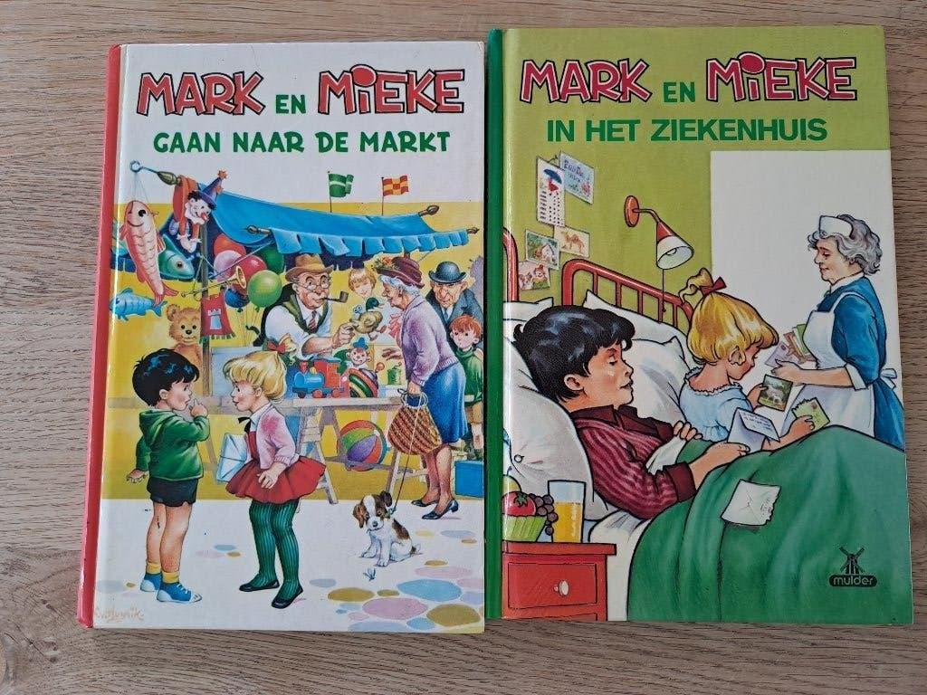 MARK EN MIEKE. 2 X. ELS STAM, Boeken, Ophalen of Verzenden, Gelezen, Els Stam, Fictie algemeen